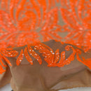 Nebill Stretch Sequins Lace Fabric