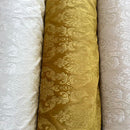 Damask Embossed Velvet Upholstery Drapery Fabric