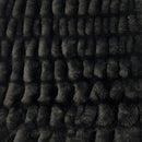 Ruched Chinchilla Stretch Faux Fur Fabric