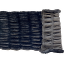Ruched Chinchilla Stretch Faux Fur Fabric