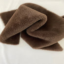 Rabbit Soft Plush Short Pile Faux Fur Fabric