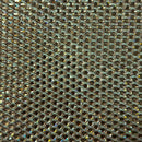 Diamond Gem Rhinestone Fishnet Fabric