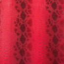 Viper Sopythana Embossed Faux Snake Skin Vinyl Fabric