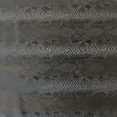 Matte Serpente Snakeskin Spandex Fabric
