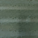 Matte Serpente Snakeskin Spandex Fabric