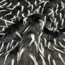 Two Tone Spike Shaggy Faux Fur Fabric