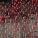 Two Tone Spike Shaggy Faux Fur Fabric