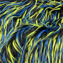 Three Spike Shaggy Faux Fur Fabric