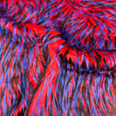 Three Spike Shaggy Faux Fur Fabric