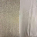 Iridescent Glitter Lurex Faux Satin Fabric