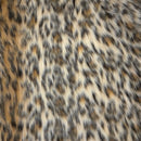 Leopard Print Faux Fur Fabric
