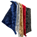 Damask Embossed Velvet Upholstery Drapery Fabric