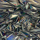 Metallic Iridescent Foil Spandex Fabric