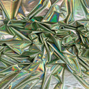 Metallic Iridescent Foil Spandex Fabric