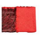 Husky Print Long Pile Shaggy Faux Fur Fabric