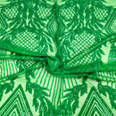 Alpica Geometric Stretch Sequins Fabric