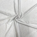 Iridescent AB Rhinestone Spandex Fabric