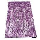 Selena Wave Stretch Sequins Fabric