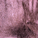 Crushed Distressed Foil Chrome Mirror Reflective Vinyl Fabric