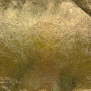 Crushed Distressed Foil Chrome Mirror Reflective Vinyl Fabric