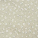 Tone on Tone 108" Supreme Backings - White on Cream - Stars *Arrives 1/15/26*
