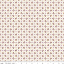 Juju's Petals Calico Cream Cotton 43"/44" Fabric Per Yard