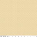 Juju's Petals Dots Yellow Cotton 43"/44" Fabric Per Yard