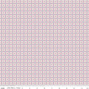 Juju's Petals Mosaic Lilac Cotton 43"/44" Fabric Per Yard