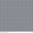 Juju's Petals Mosaic Teal Cotton 43"/44" Fabric Per Yard