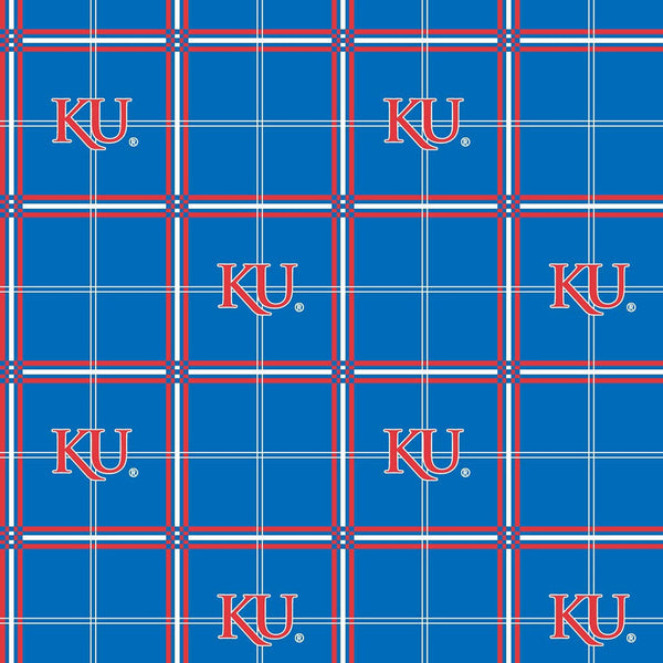 Kansas Jayhawks - Flannel Plaid