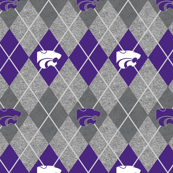 Kansas State Wildcats - Fleece - Heather Argyle