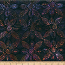 Kashmir Bali Batik Dotty Tile Cotton 44"/45" Fabric Per Yard
