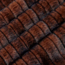 French Roast" Luxe Cuddle Glazed Vienna 58"/60" Fabric per yard