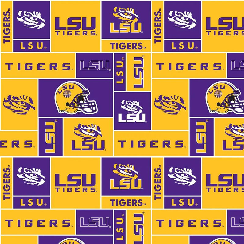LSU Tigers - Fleece - Box Logo