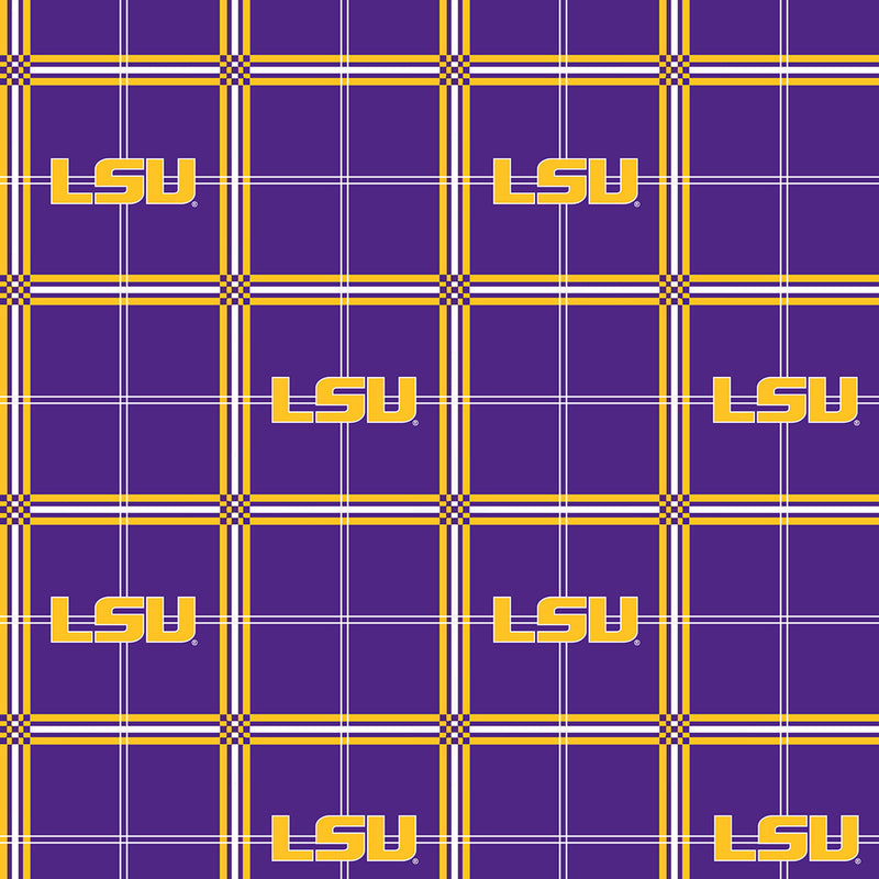 LSU Tigers - Flannel Plaid