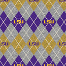 LSU Tigers - Fleece - Heather Argyle