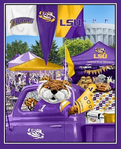 LSU Tigers - Tailgate Panel