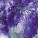 Lavender Green Watercolor Wonder Splash of Colors 108" Cotton Fabric Per Yard