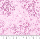 Leaf Pink Blush 44"/45" Cotton Fabric Per Yard