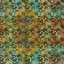 Emblems Green Evanescence Cotton 43/44" Fabric Per Yard
