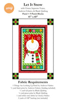 Let It Snow - Quilt Kit