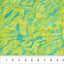 Light Green Brushstroke Celebration Cotton 44/45 Fabric Per Yard