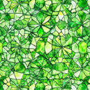 Lime Mosaic Blender Lumenique 44"/45" Cotton Fabric Per Yard