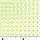Color Pop Playground - Limeaid Pixel Petals - Cotton 44"/45" Fabric Per Yard