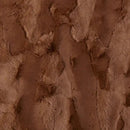 Luxe Cuddle Hide Woodland Fabric per yard