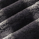 Black Luxe Cuddle Arctic Chinchilla 58"/60" Fabric per yard