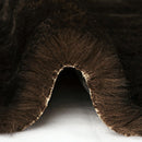 Luxe Cuddle Arctic Fox Black Coffee 58"/60" Fabric per yard