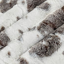 Chocolate Luxe Cuddle Baby Calf 58"/60" Fabric per yard