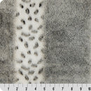 Gunmetal Luxe Cuddle Alaskan Bunny 58"/60" Fabric per yard