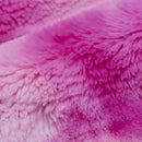 Cerise Luxe Cuddle Fusion Bunny 58"/60" Fabric per yard